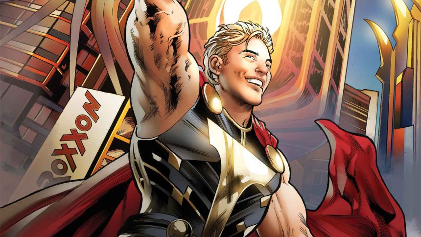 Marvel Comics purchased by evil megacorporation, Thor relaunching as “defender of big business”