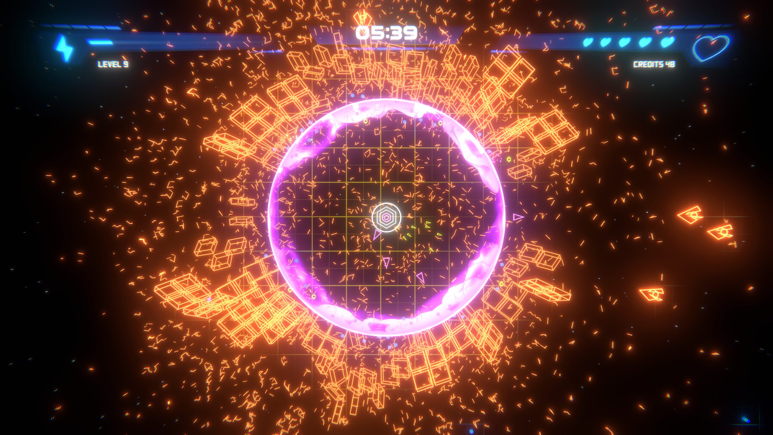 Geometry Wars’ bullet hell mayhem gets a roguelike remix in this throwback Steam Next Fest demo
