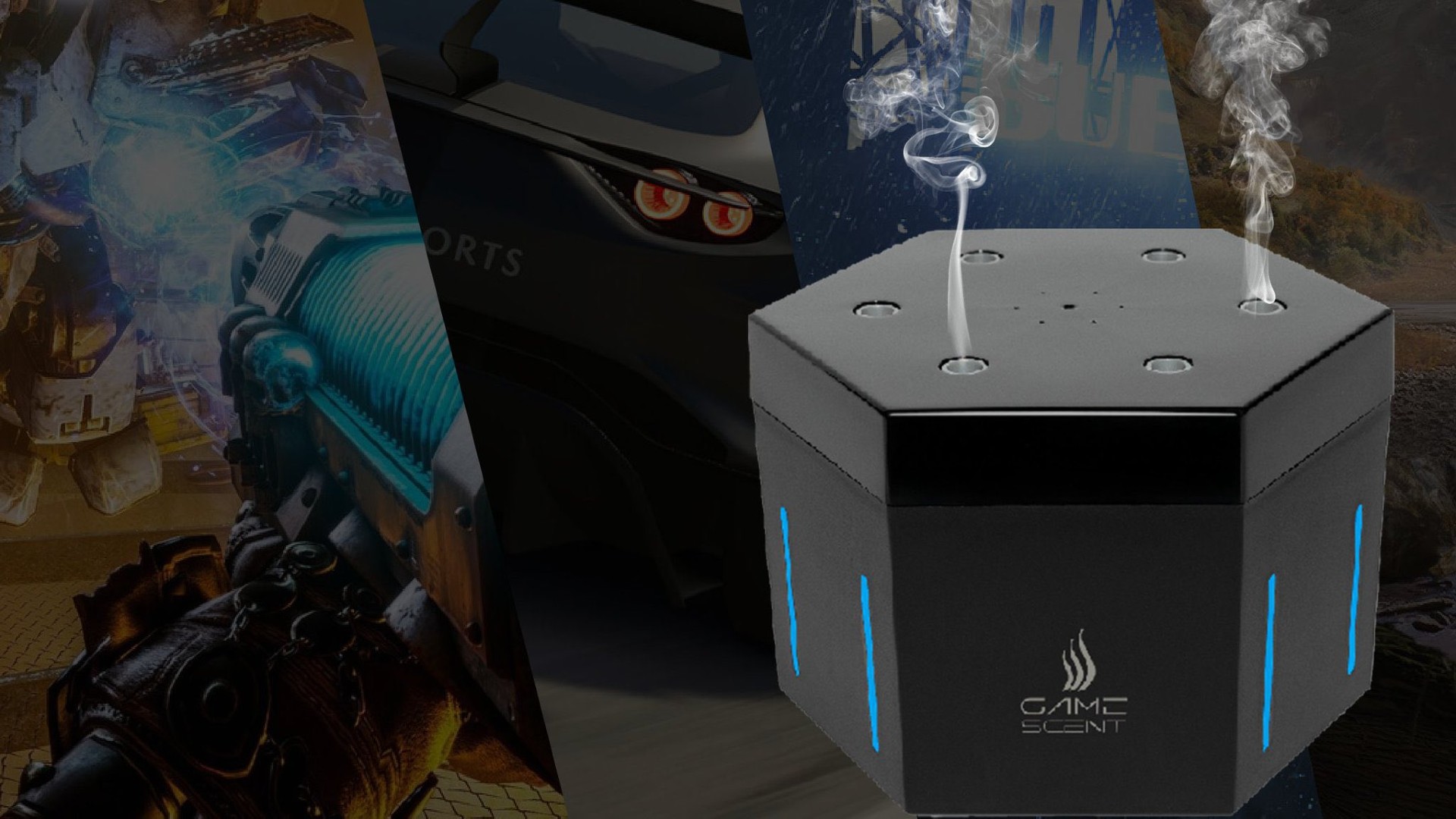 “The biggest revolution in gaming in decades” is a $180 AI-powered fart box that makes your room smell of blood, gunfire, explosions, and – seriously – “clean air”
