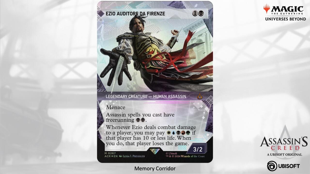 Revealed: Magic: The Gathering Cards featuring Ezio, Altair, and More in New Assassin's Creed Set