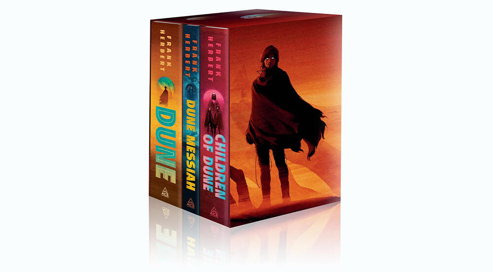 Dune Saga Three-Book Deluxe Hardcover Box Set