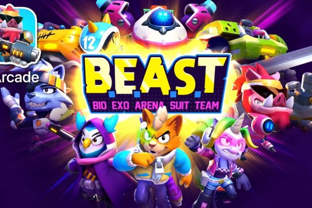 Try BEAST: A 3v3 Sci-Fi Shooter on Apple Arcade!
