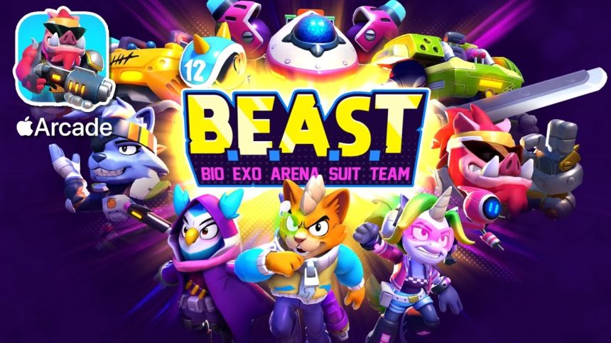 Try BEAST: A 3v3 Sci-Fi Shooter on Apple Arcade!