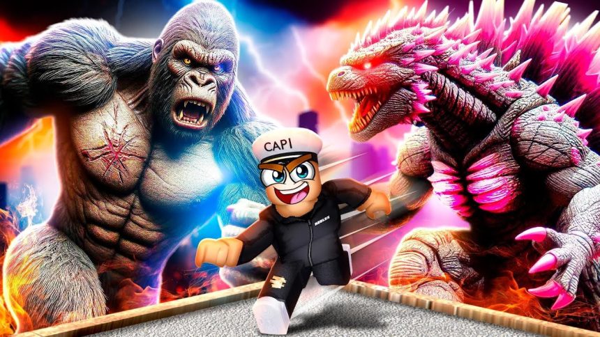 Godzilla x Kong Obby: Bridging Cinematic Dreams and Gaming Realities on Roblox