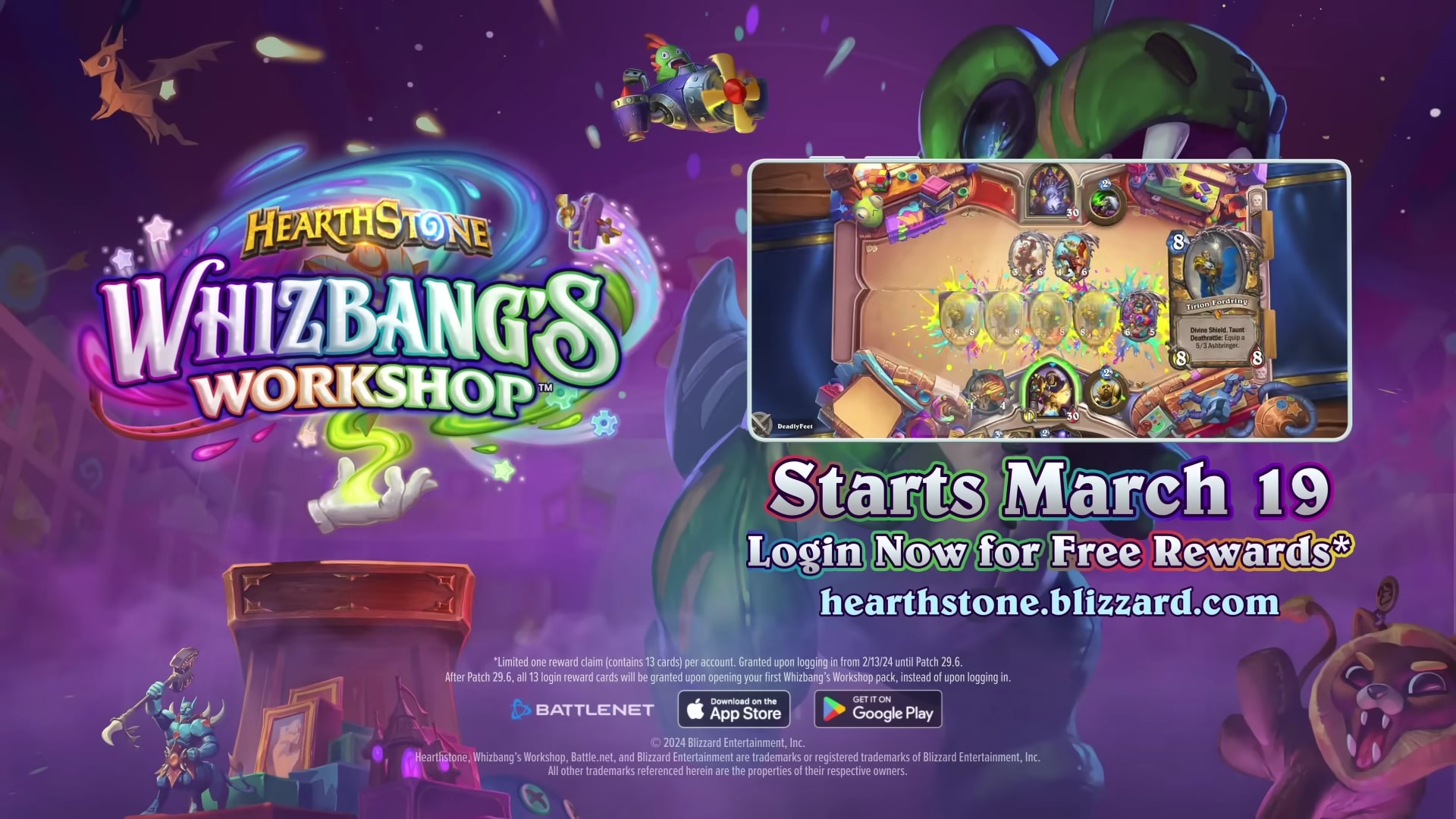 Join the Fun: Hearthstone's Whizbang's Workshop Celebrates 10 Years!
