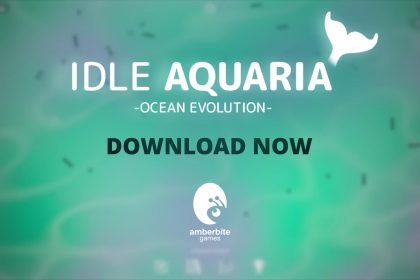"Idle Aquaria: Ocean Evolution" Let You Grow from Blob to 50 Underwater Species, Mobile Launch on April 4th!