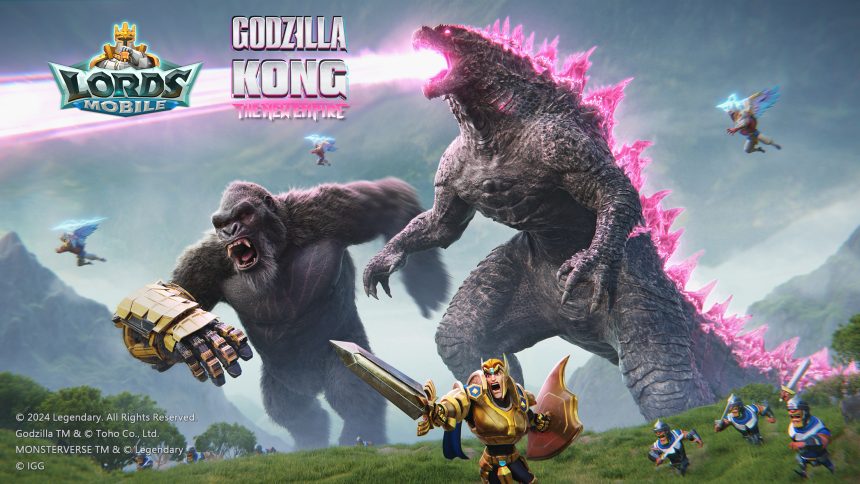 'Godzilla x Kong' Collide in Lords Mobile: Epic Crossover, Exclusive Code, and Facebook Contest!