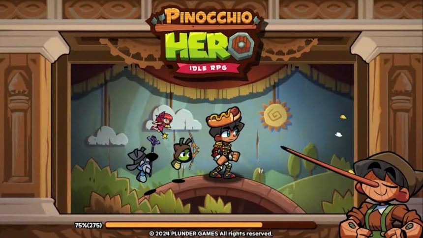 New Pinnochio Hero Idle RPG Launching This Month!