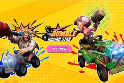Race on a Lawnmower in "Rumble Racing Star's" Latest Update with New Goodies!