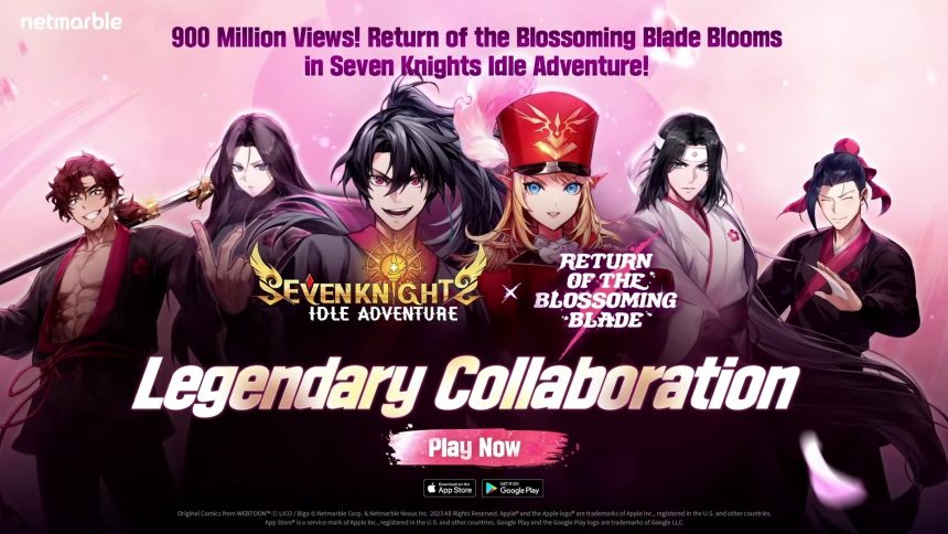 Seven Knights Idle Adventure - Adds Heroes from Return of Blossoming Blade Webtoon!
