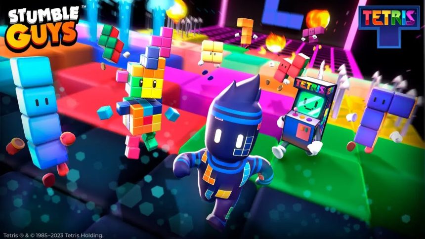 Tetris Triumph: Stumble Guys Rings in the New Year with a Nostalgic Twist in Latest Epic Collaboration