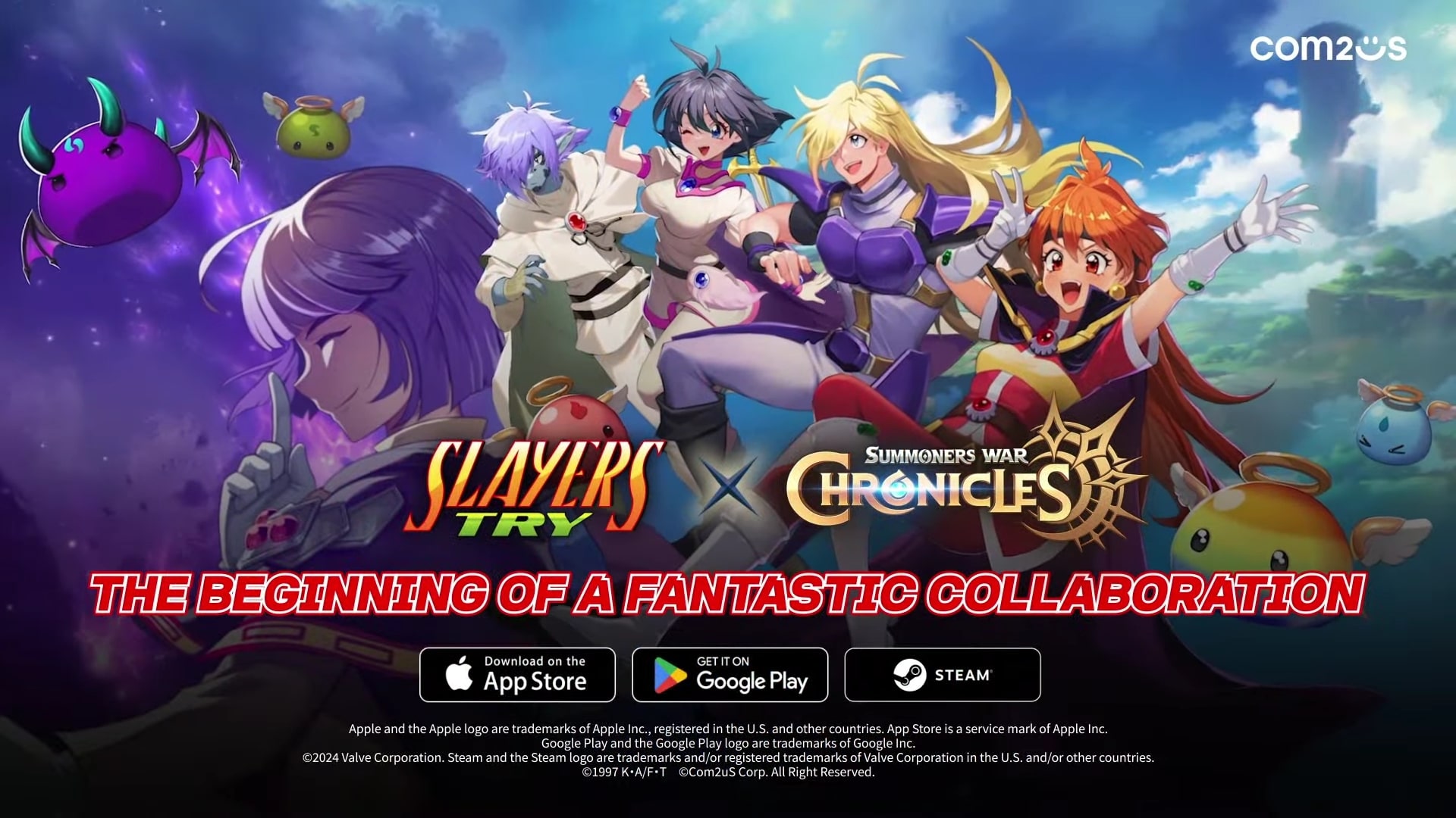 Lina Joins "Summoners War: Chronicles" Anniversary with Slayers TRY!
