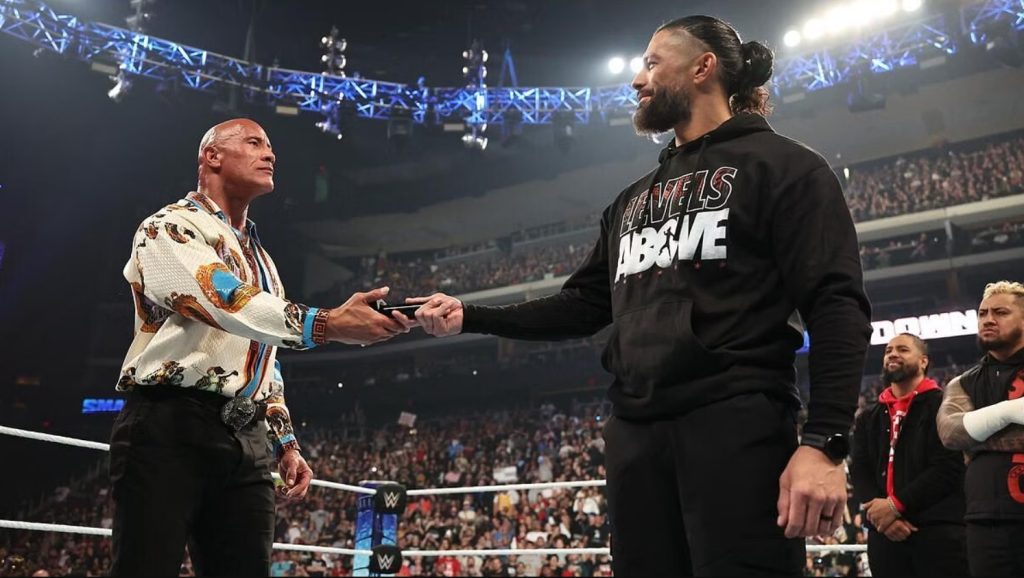 “WWE Reportedly Plans for The Rock to Beat Roman Reigns: Details Inside ...