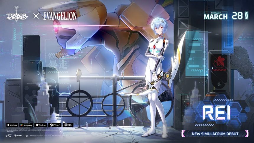 Rei from Evangelion Joins Tower of Fantasy: A New Adventure Awaits!