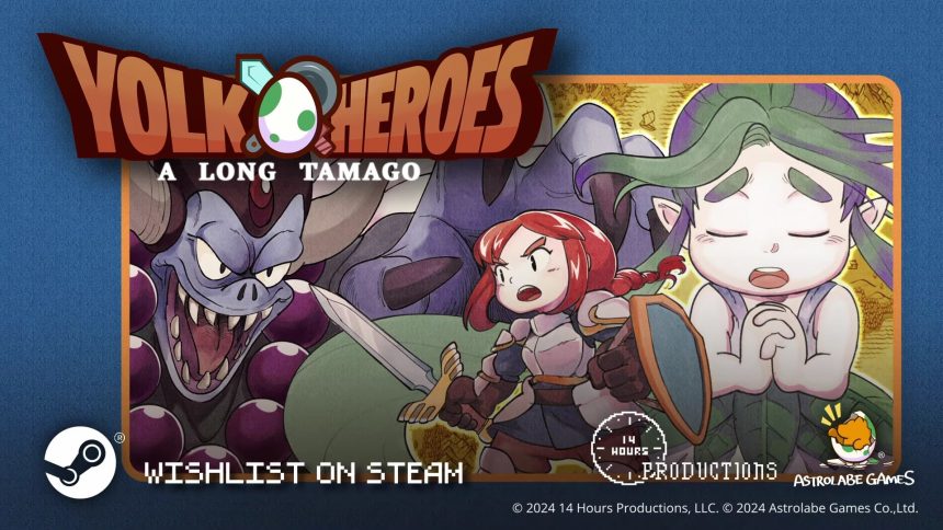 Eggcellent Idle RPG 'Yolk Heroes: A Long Tamago' Coming to Mobile in April