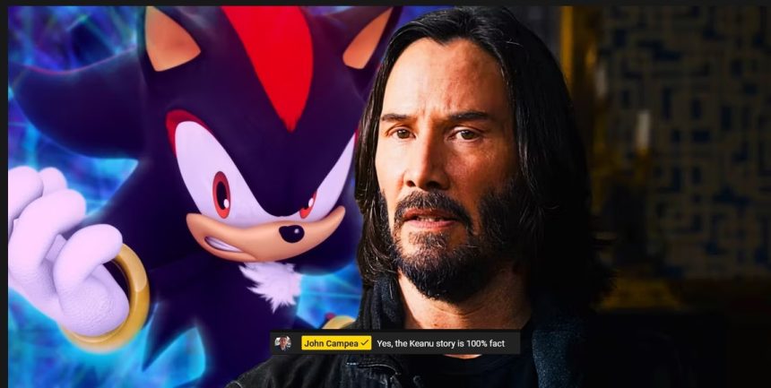 Keanu Reeves Joins "Sonic The Hedgehog 3" As Shadow, A Game-Changing Revelation