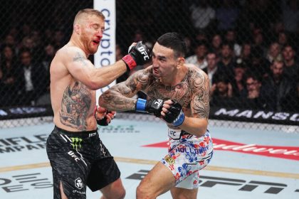 Max Holloway delivers a stunning knockout to Justin Gaethje