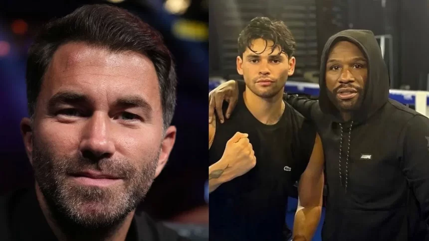 Eddie Hearn predicts Ryan Garcia will quit in his corner against Devin Haney, saying he'll be 'No más!' on the stool