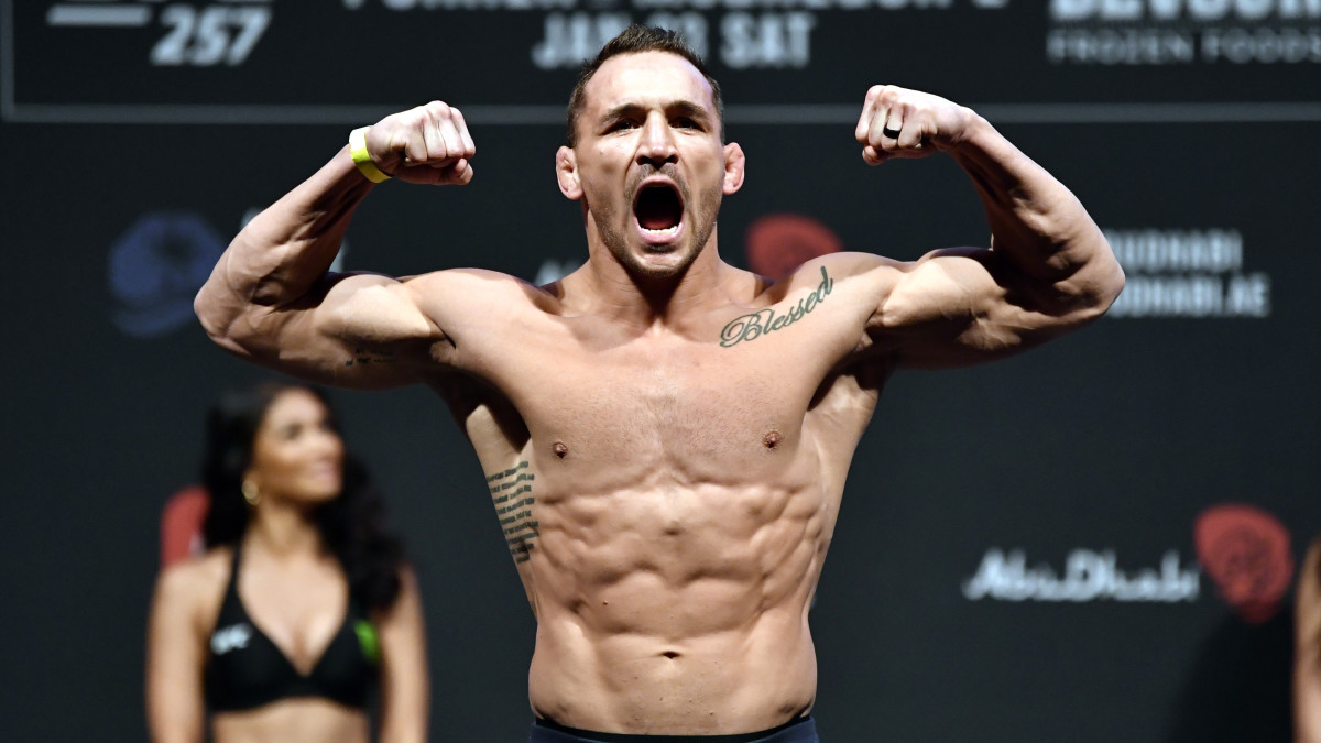 Michael Chandler expresses interest in fighting Max Holloway for the BMF title after his bout with Conor McGregor in June.