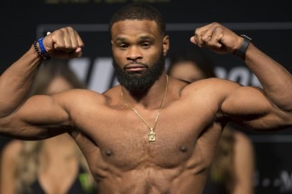 Tyron Woodley Critiques Apex Arena for UFC Decline, Discusses Possible MMA Comeback, Describing Experience as Unreal