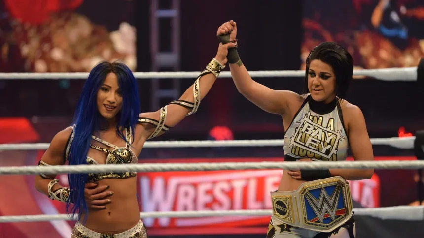 Bayley and Mercedes Mone