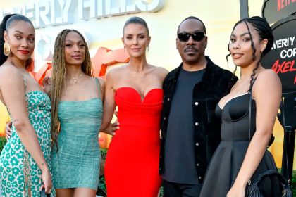 Eddie Murphy Celebrates *Beverly Hills Cop: Axel F* Premiere with Family Support in Beverly Hills