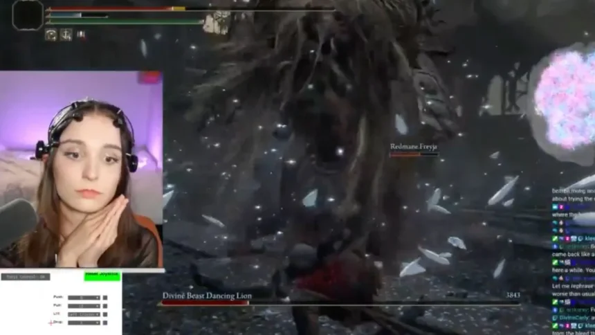 Elden Ring's "Shadow of the Erdtree" DLC Faces Backlash for Difficulty, But Streamer Perrikaryal Conquers It Using Brainwave Technolog