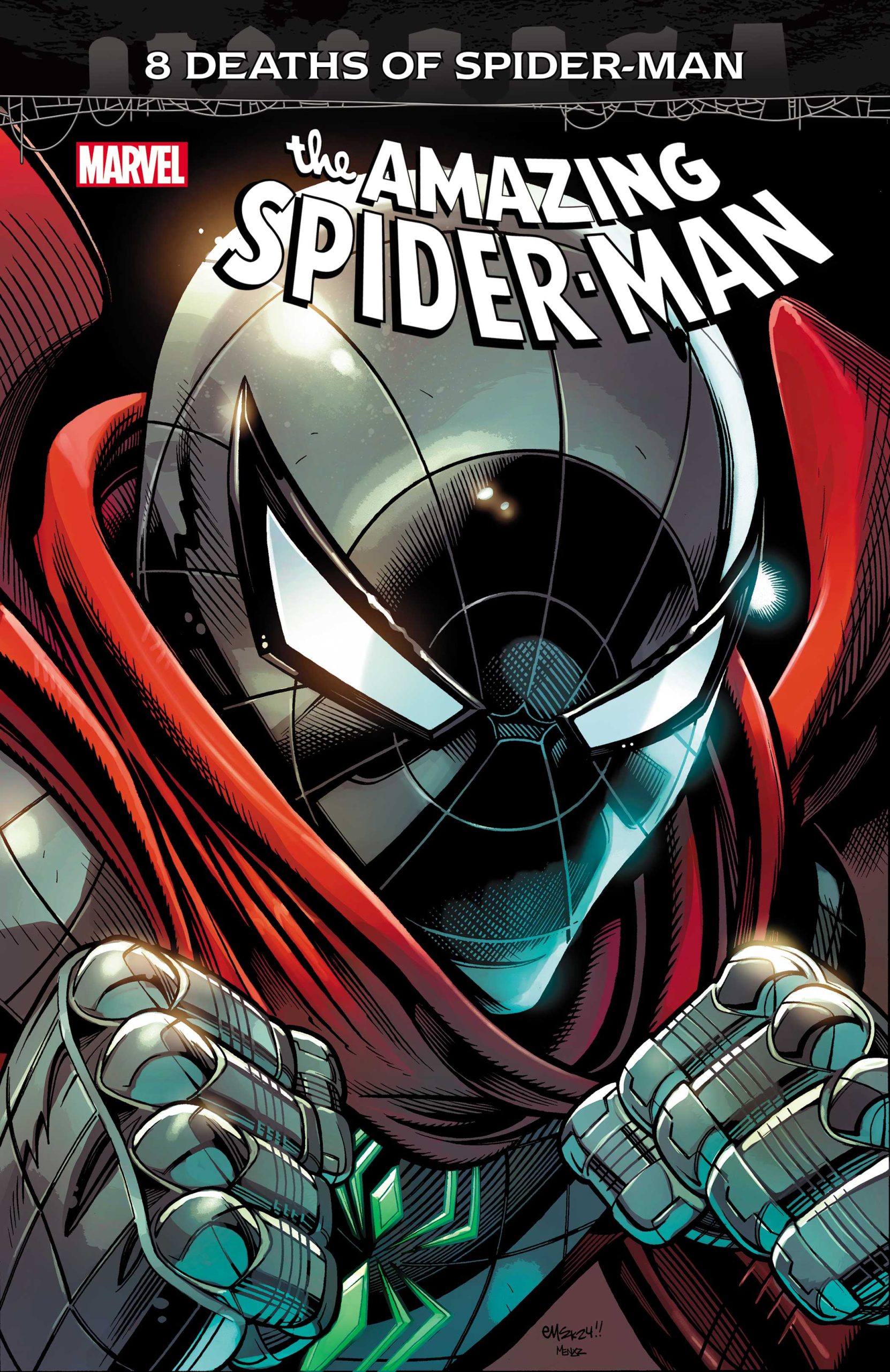 Marvel Teases 'The 8 Deaths of Spider-Man' Featuring Doctor Doom as Sorcerer Supreme at Comic-Con.