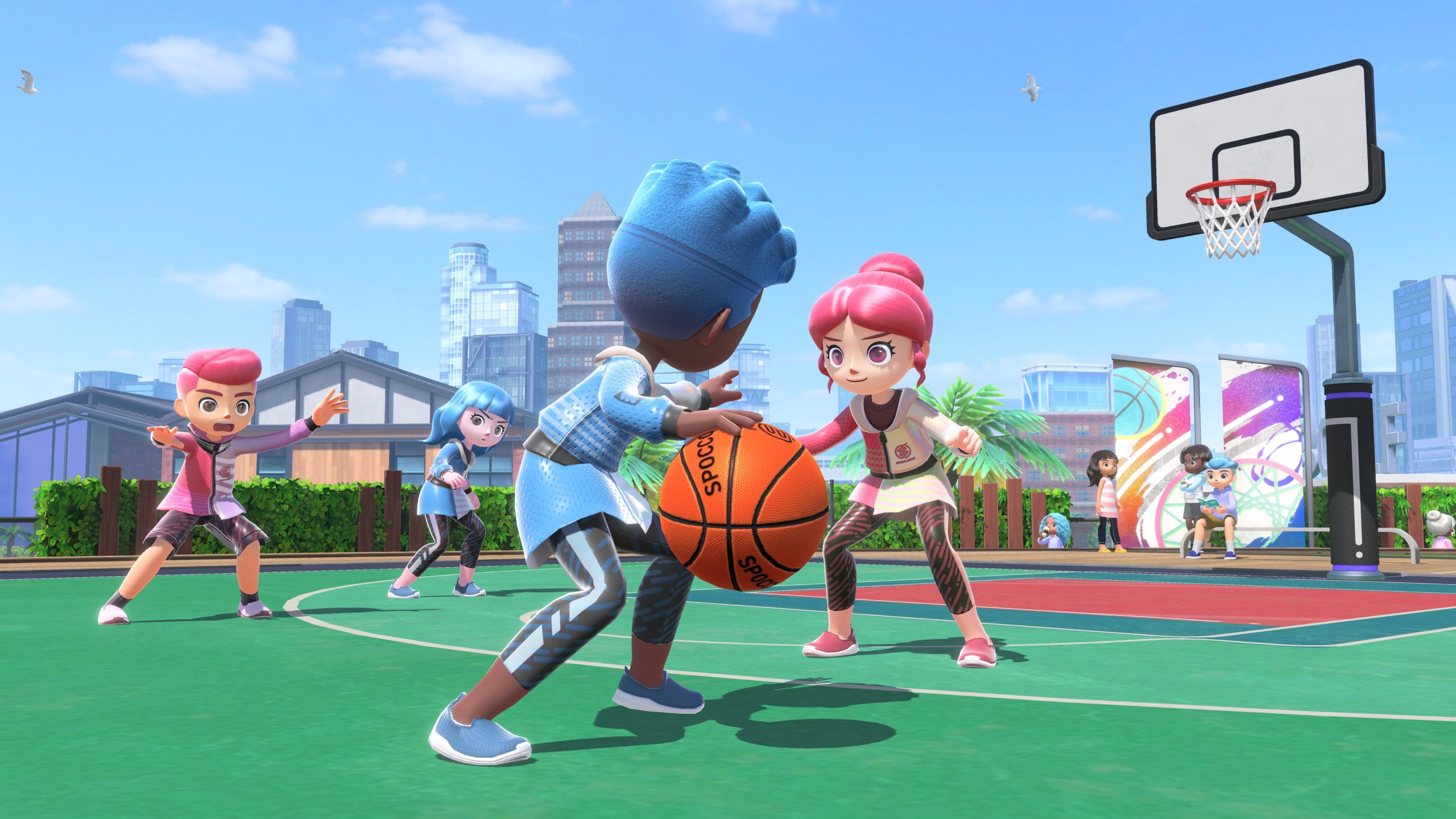 Nintendo Switch Sports Adds Basketball with Stylish Arena and Exciting New Gameplay Modes