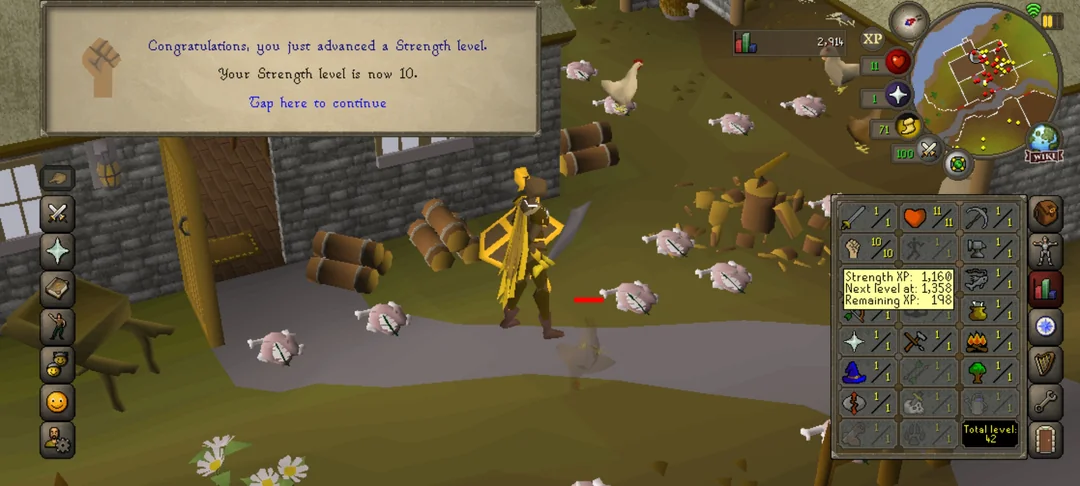 Old School RuneScape Player Completes Unusual Challenge by Slaying 16,000 Chickens