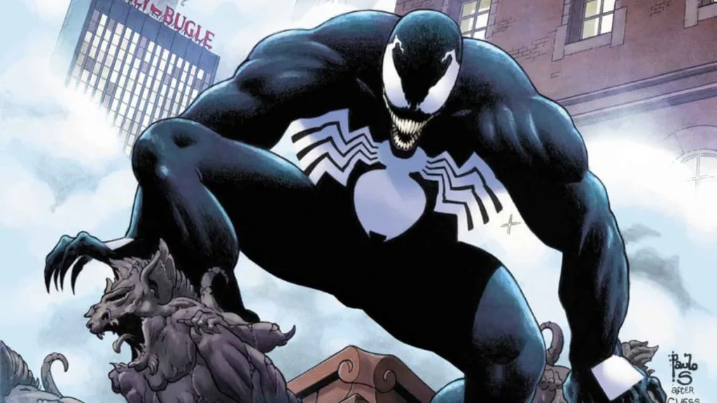 Venom Battles Purple Man in Intense Issue Featuring Ghost and Kingpin