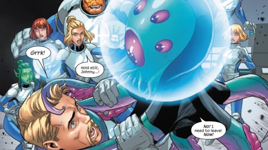 Fantastic Four Faces New Threat in Upcoming Issue with Subatomic Alien Invasion