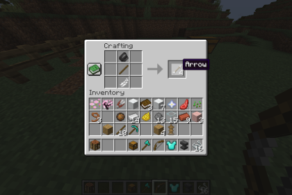 How to Craft Arrows in Minecraft Gather Charcoal, Sticks, and Feathers for effective long-range combat