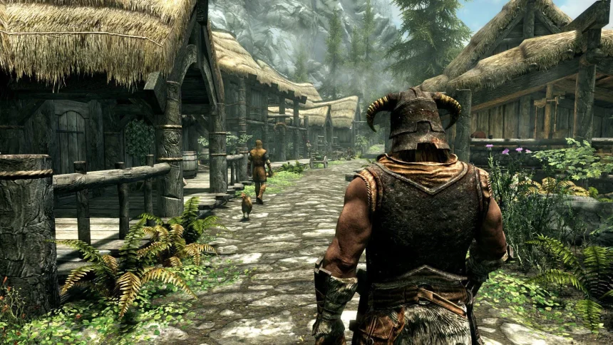 Transform Skyrim with the Mirror Mode Mod: A Surreal Journey into a Horizontally Flipped Adventure