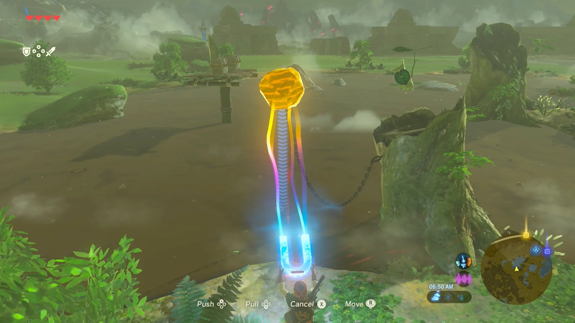 Breath of the Wild Player Uses Over-the-Top Trick to Obtain First Korok Seed, Showcasing Game's Creative Potential