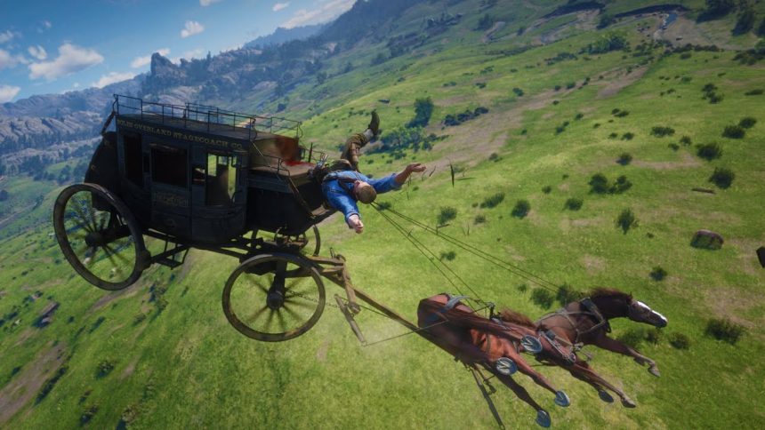 Red Dead Redemption 2 Mod Turns Wild West Into High-Speed Chaos as Wagons, Horses Go Berserk